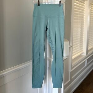 Lululemon Align High Rise Leggings Teal 25" Yoga Pilates